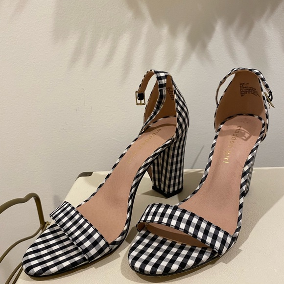 Steve Madden gingham heels - Picture 2 of 3
